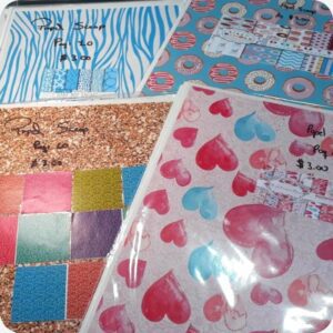 Papel Scrap de 90 gramos, paquete de 10 hojas A4, ideal para scrapbooking y manualidades, disponible a $3